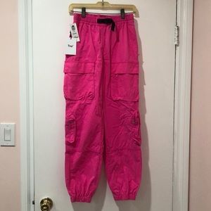 Aritzia Pink Cargo Pants!